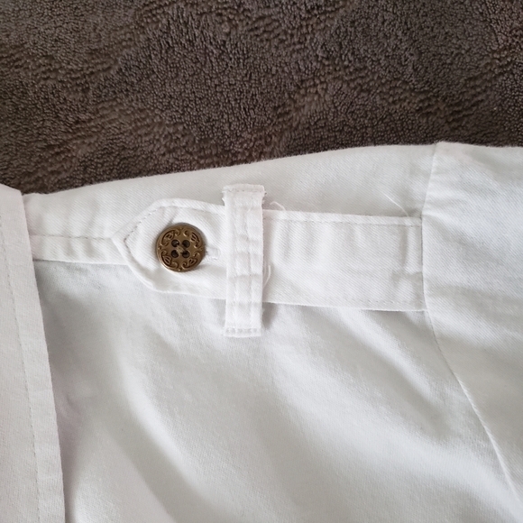 DENIM&CO TUNIC SHIRT WHITE SZ M-L - Picture 7 of 10